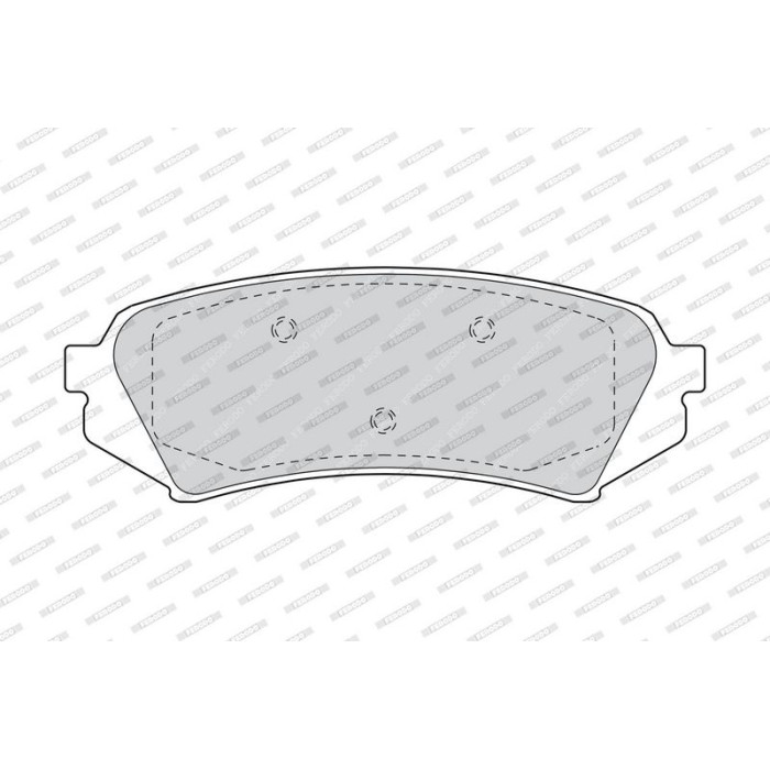Ferodo FDB1457 Bremsbelagsatz, Scheibenbremse PREMIER ECO FRICTION Ferodo FDB1457 Bremsbelagsatz, Scheibenbremse PREMIER ECO FRICTION