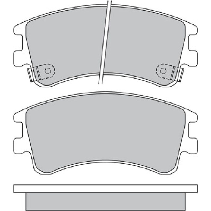 Metzger 1170200 Bremsbelagsatz, Scheibenbremse Metzger 1170200 Bremsbelagsatz, Scheibenbremse