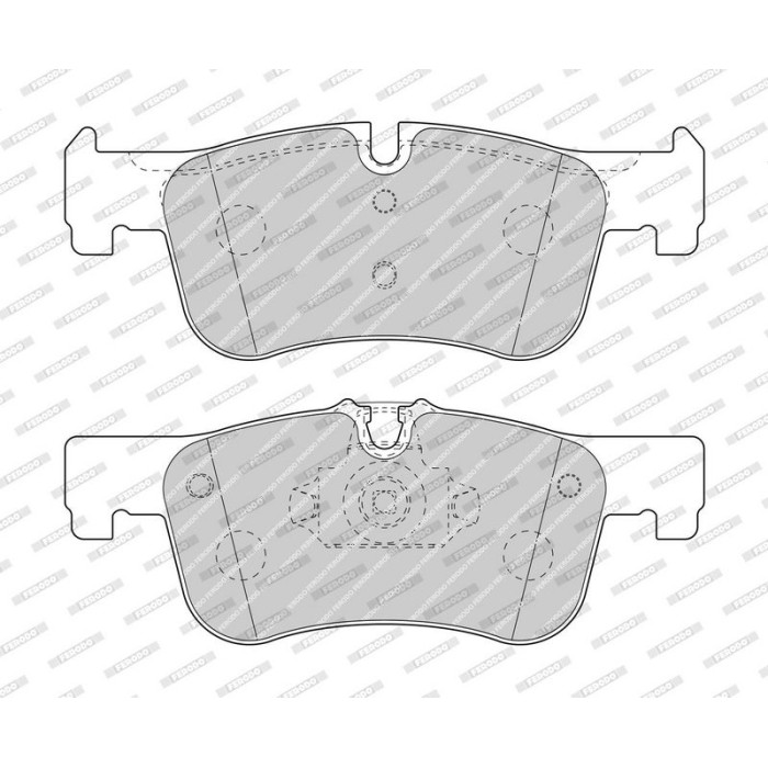 Ferodo FDB4844 Bremsbelagsatz, Scheibenbremse PREMIER ECO FRICTION