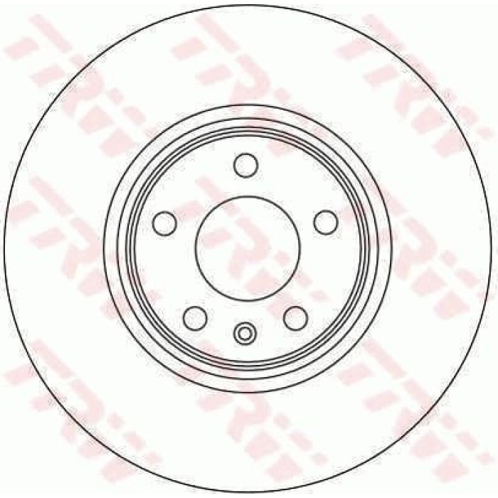 TRW DF4358 Bremsscheibe
