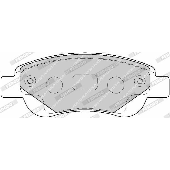 Ferodo FDB1790 Bremsbelagsatz, Scheibenbremse PREMIER ECO FRICTION Ferodo FDB1790 Bremsbelagsatz, Scheibenbremse PREMIER ECO FRICTION