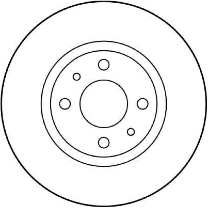 TRW DF1747 Bremsscheibe TRW DF1747 Bremsscheibe