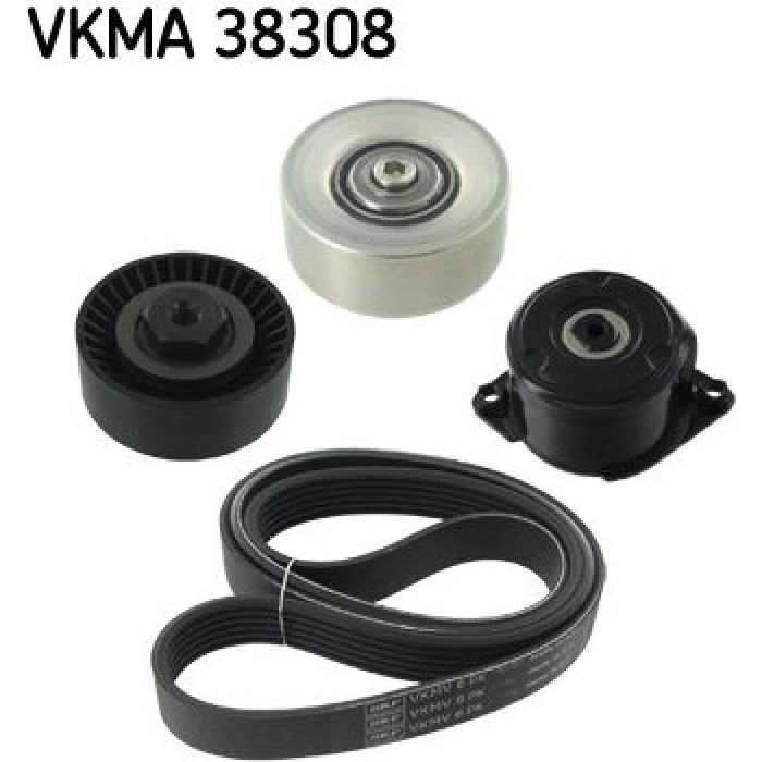SKF VKMA 38308 Keilrippenriemensatz