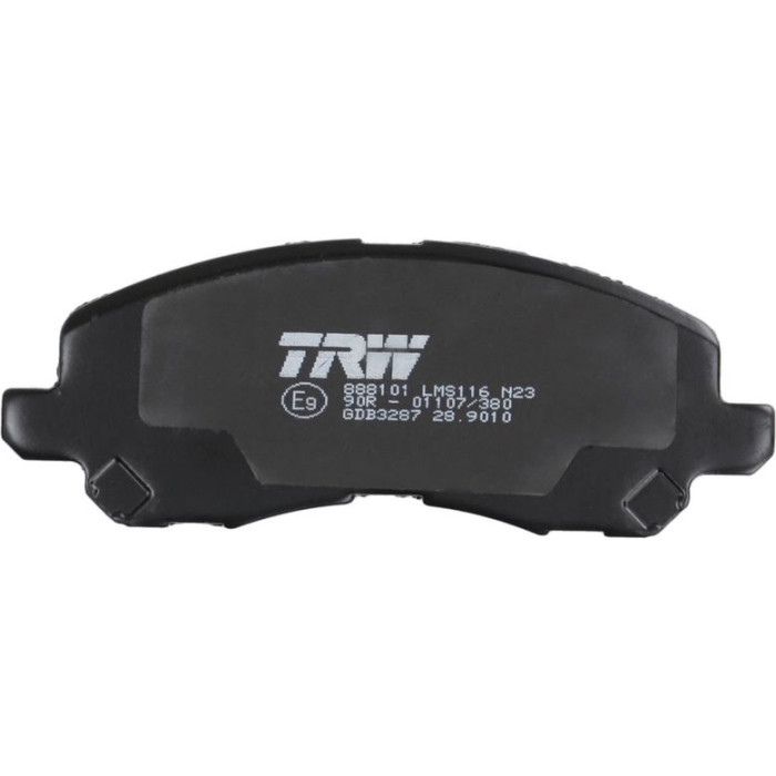 TRW GDB3287 Bremsbelagsatz, Scheibenbremse COTEC TRW GDB3287 Bremsbelagsatz, Scheibenbremse COTEC