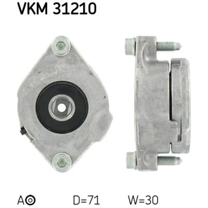 SKF VKM 31210 Spannrolle, Keilrippenriemen SKF VKM 31210 Spannrolle, Keilrippenriemen