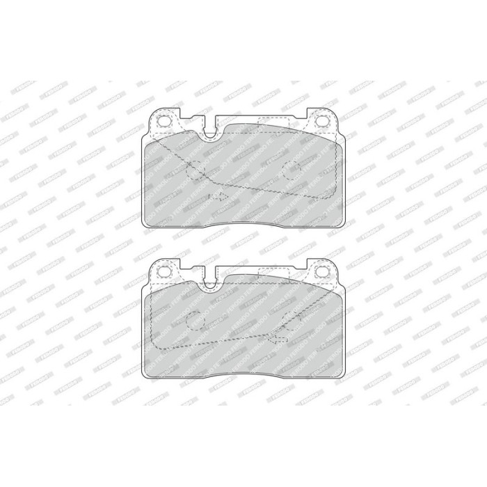 Ferodo FDB4908 Bremsbelagsatz, Scheibenbremse PREMIER ECO FRICTION Ferodo FDB4908 Bremsbelagsatz, Scheibenbremse PREMIER ECO FRICTION