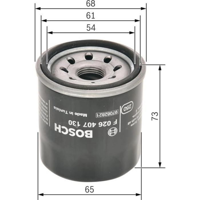 BOSCH F 026 407 130 Ölfilter BOSCH F 026 407 130 Ölfilter