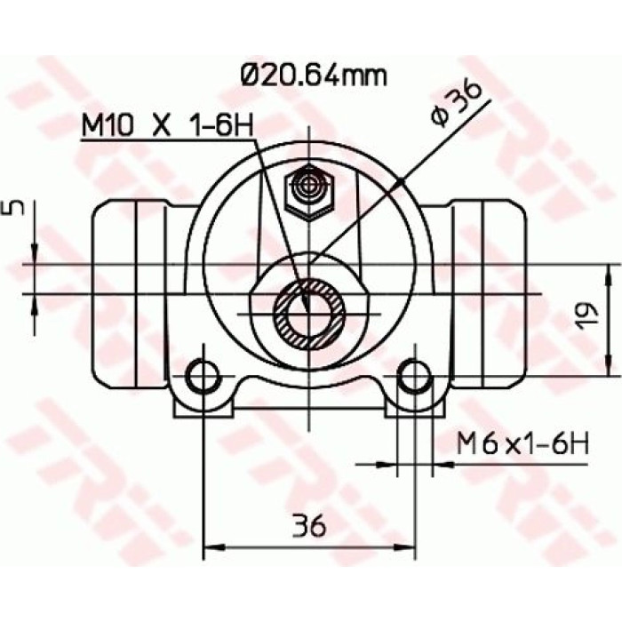 TRW BWF279 Radbremszylinder TRW BWF279 Radbremszylinder