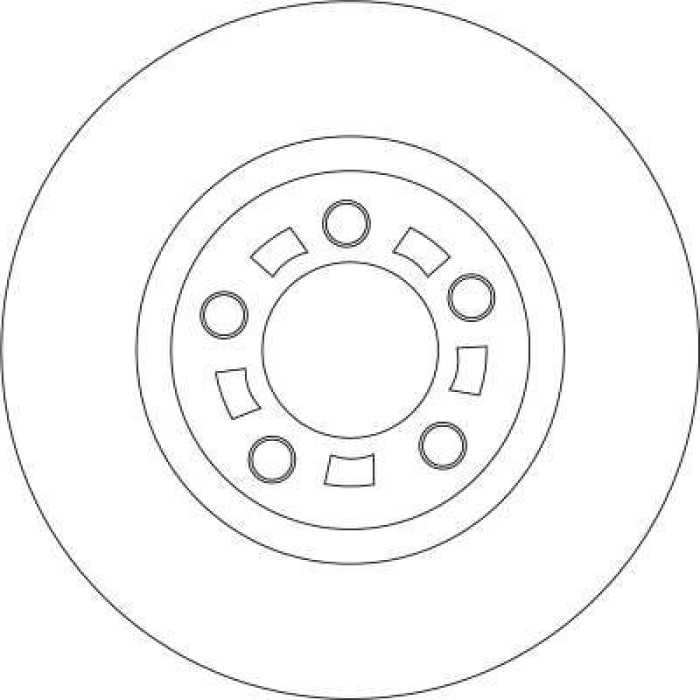 TRW DF4385 Bremsscheibe