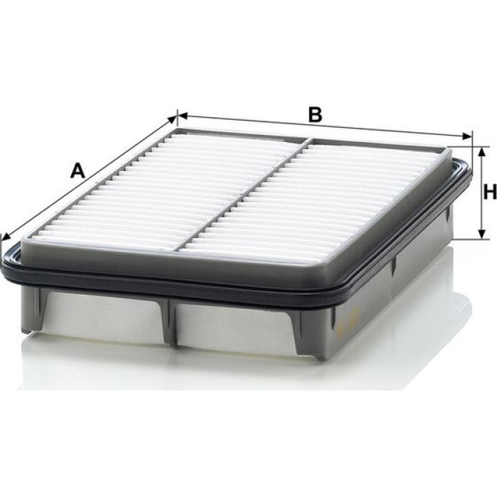 5x Mann-Filter C 2632/1 Luftfilter MANN-FILTE