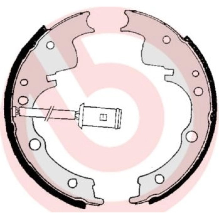 Brembo S A6 505 Bremsbackensatz ESSENTIAL LINE Brembo S A6 505 Bremsbackensatz ESSENTIAL LINE