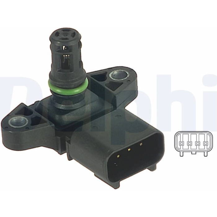 Delphi PS10122 Sensor, Saugrohrdruck Delphi PS10122 Sensor, Saugrohrdruck