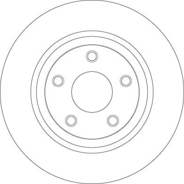 TRW DF6492 Bremsscheibe TRW DF6492 Bremsscheibe