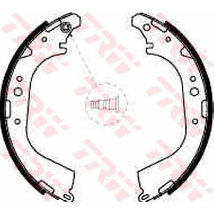 TRW GS8501 Bremsbackensatz TRW GS8501 Bremsbackensatz
