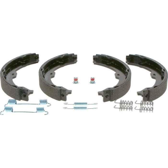 BOSCH 0 986 487 725 Bremsbackensatz, Feststellbremse BOSCH 0 986 487 725 Bremsbackensatz, Feststellbremse