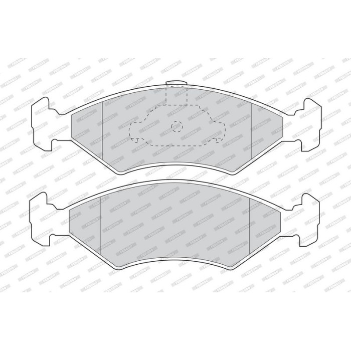 Ferodo FDB1081 Bremsbelagsatz, Scheibenbremse PREMIER ECO FRICTION