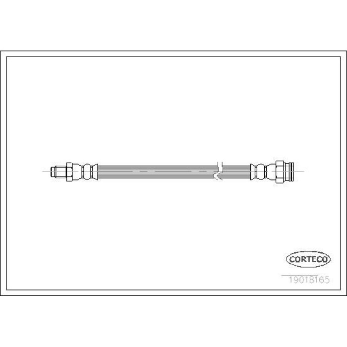 Corteco 19018165 Bremsschlauch