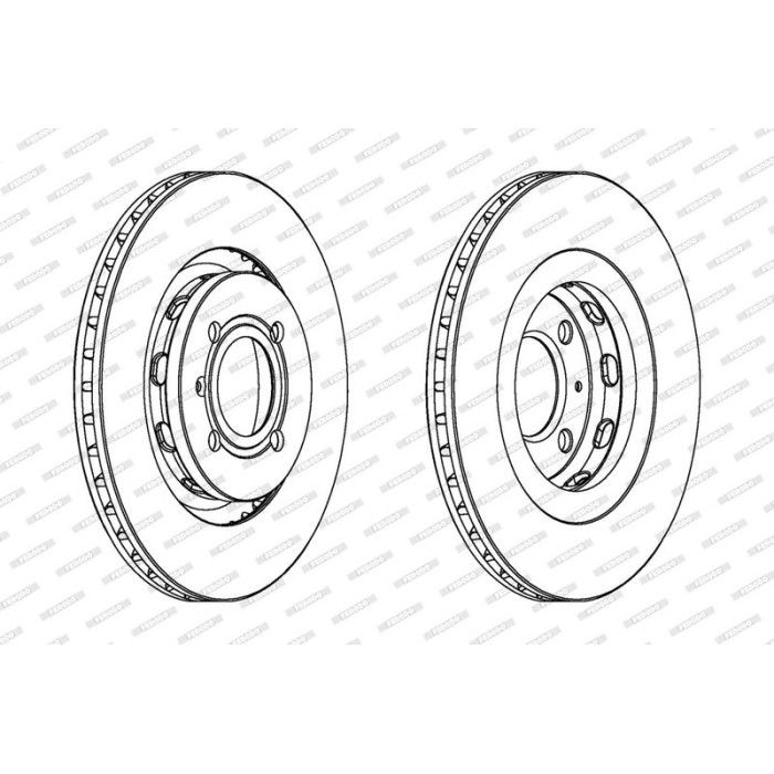 Ferodo DDF339 Bremsscheibe PREMIER