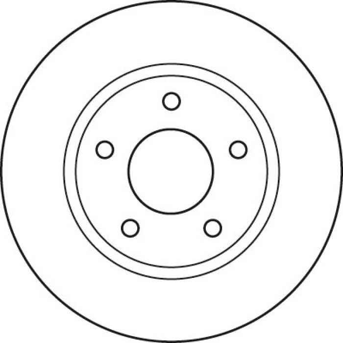 TRW DF4933 Bremsscheibe