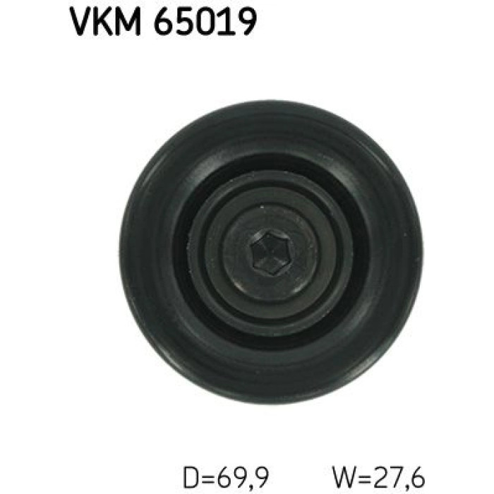 SKF VKM 65019 Umlenkrolle/Führungsrolle, Keilrippenriemen SKF VKM 65019 Umlenkrolle/Führungsrolle, Keilrippenriemen