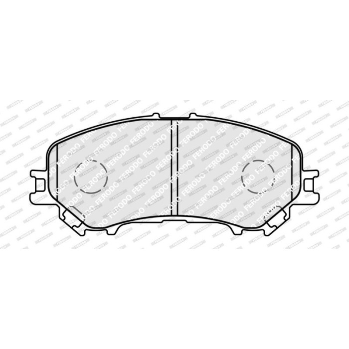 Ferodo FDB4843 Bremsbelagsatz, Scheibenbremse PREMIER ECO FRICTION Ferodo FDB4843 Bremsbelagsatz, Scheibenbremse PREMIER ECO FRICTION