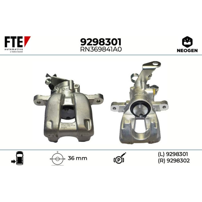 FTE 9298301 Bremssattel NEOGEN FTE 9298301 Bremssattel NEOGEN