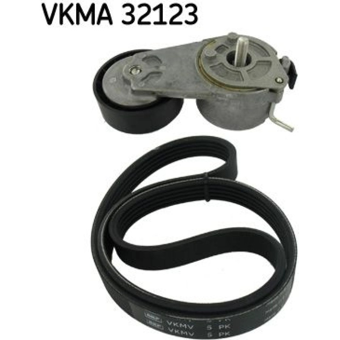 SKF VKMA 32123 Keilrippenriemensatz