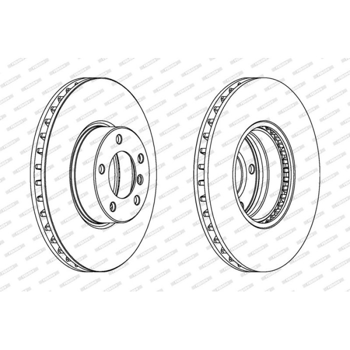 Ferodo DDF1202C-1 Bremsscheibe PREMIER Coat+ disc Ferodo DDF1202C-1 Bremsscheibe PREMIER Coat+ disc