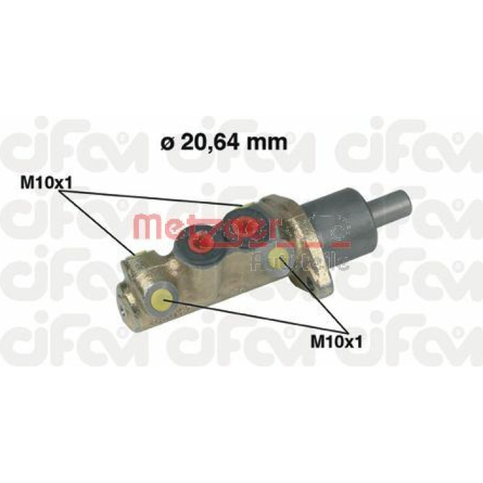 Metzger 202-039 Hauptbremszylinder CIFAM Metzger 202-039 Hauptbremszylinder CIFAM