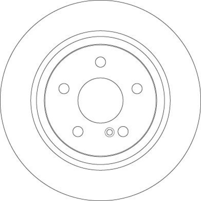 TRW DF6277 Bremsscheibe