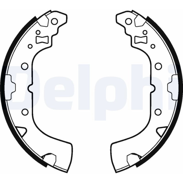 Delphi LS2113 Bremsbackensatz
