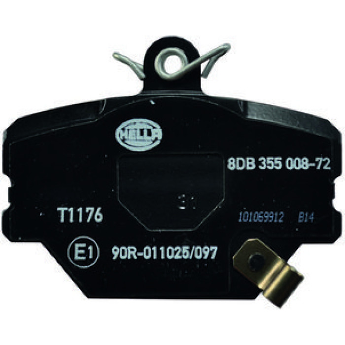 Hella Pagid 8DB 355 008-721 Bremsbelagsatz, Scheibenbremse Hella Pagid 8DB 355 008-721 Bremsbelagsatz, Scheibenbremse