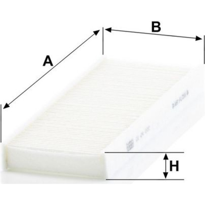 MANN-FILTER CU 24 012-2 Innenraumfilter, Partikelfilter MANN-FILTER CU 24 012-2 Innenraumfilter, Partikelfilter