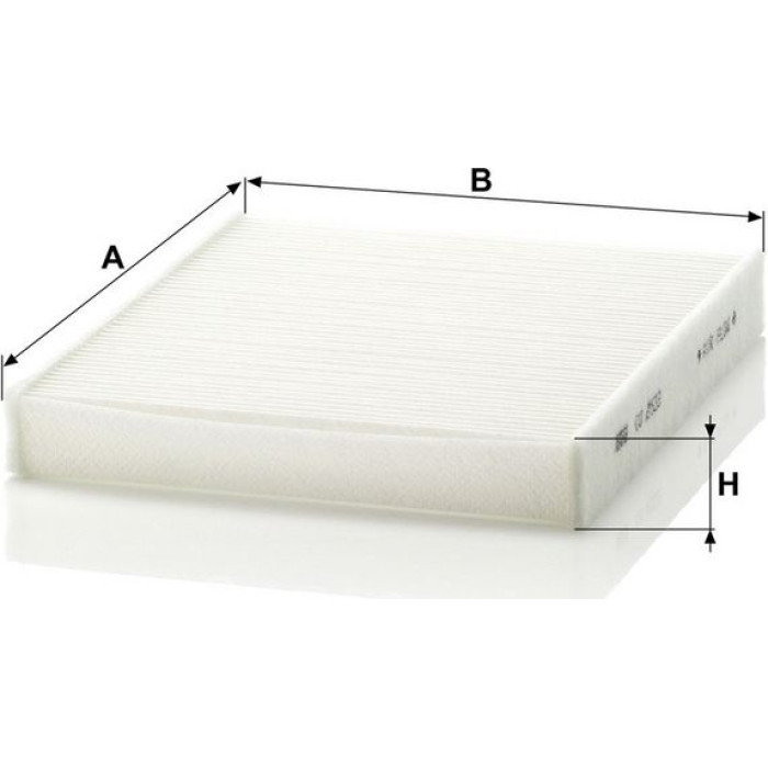 MANN-FILTER CU 2533-2 Innenraumfilter, Partikelfilter MANN-FILTER CU 2533-2 Innenraumfilter, Partikelfilter