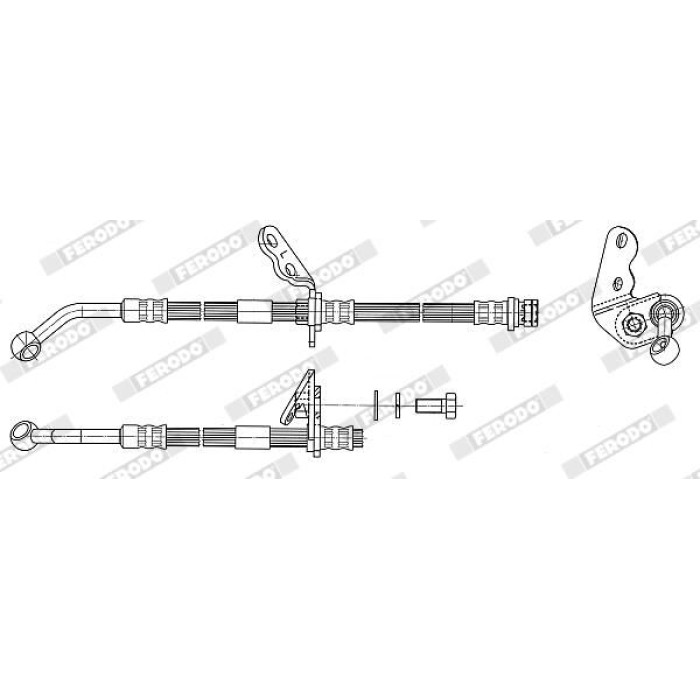 Ferodo FHY3216 Bremsschlauch