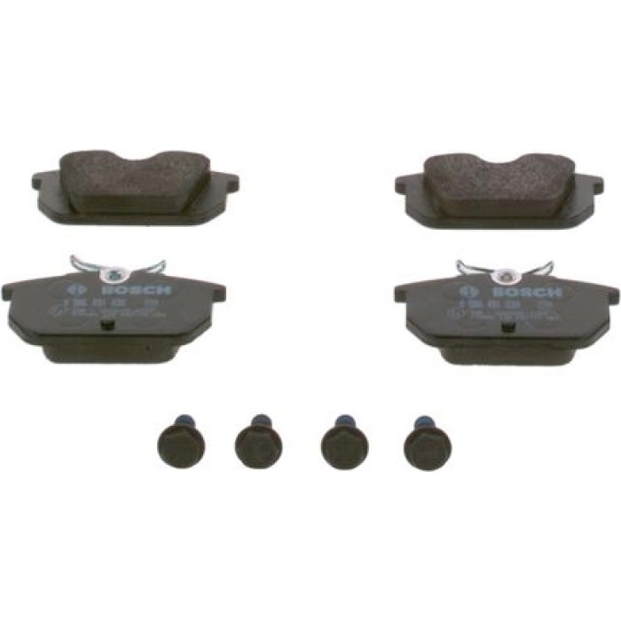 BOSCH 0 986 491 030 Bremsbelagsatz, Scheibenbremse BOSCH 0 986 491 030 Bremsbelagsatz, Scheibenbremse