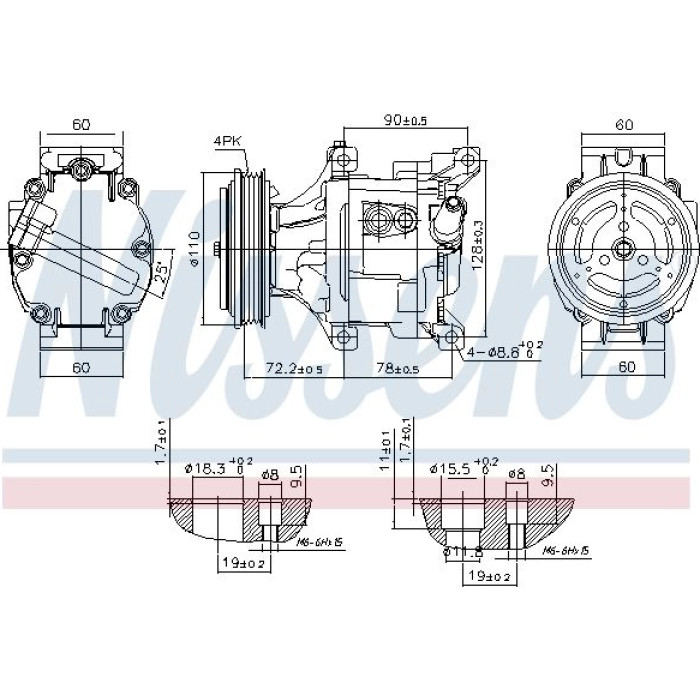 Kompressor, Klimaanlage 890079 Kompressor, Klimaanlage 890079
