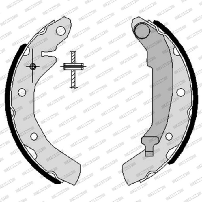 Bremsbackensatz FSB595 Bremsbackensatz FSB595