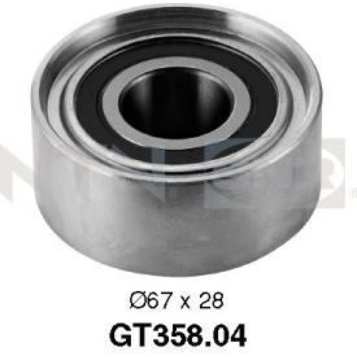 NTN-SNR GT358.04 Spannrolle, Zahnriemen NTN-SNR GT358.04 Spannrolle, Zahnriemen