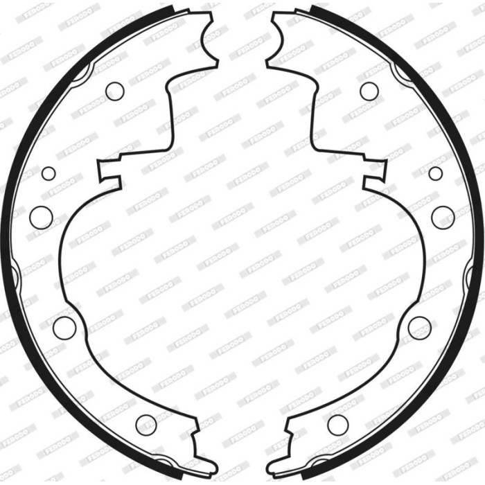 Ferodo FSB391 Bremsbackensatz PREMIER