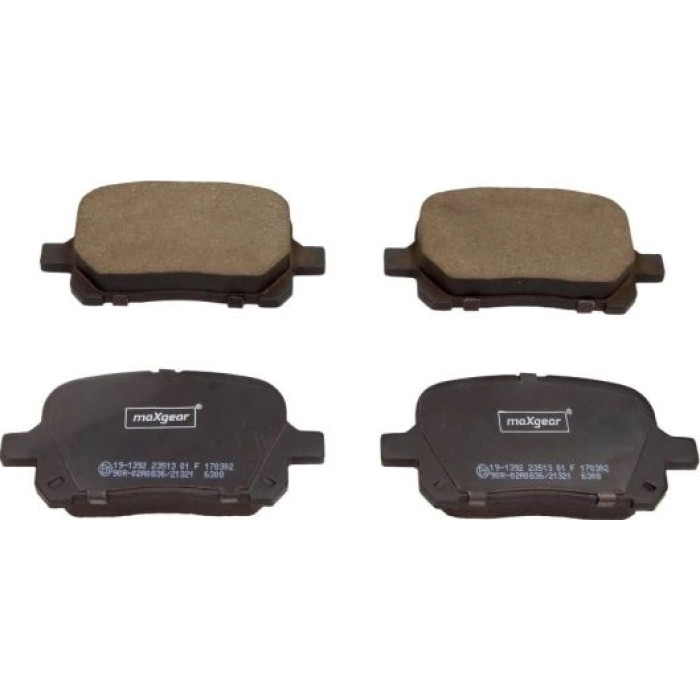Maxgear 19-1392 Bremsbelagsatz, Scheibenbremse Maxgear 19-1392 Bremsbelagsatz, Scheibenbremse