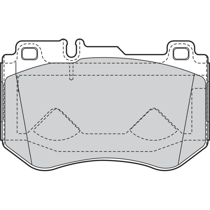 Valeo 601512 Bremsbelagsatz, Scheibenbremse