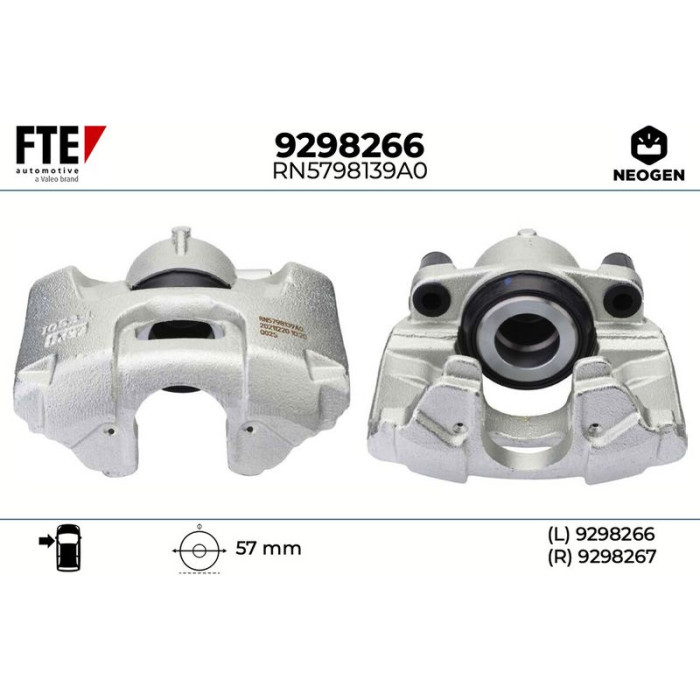 FTE 9298266 Bremssattel NEOGEN
