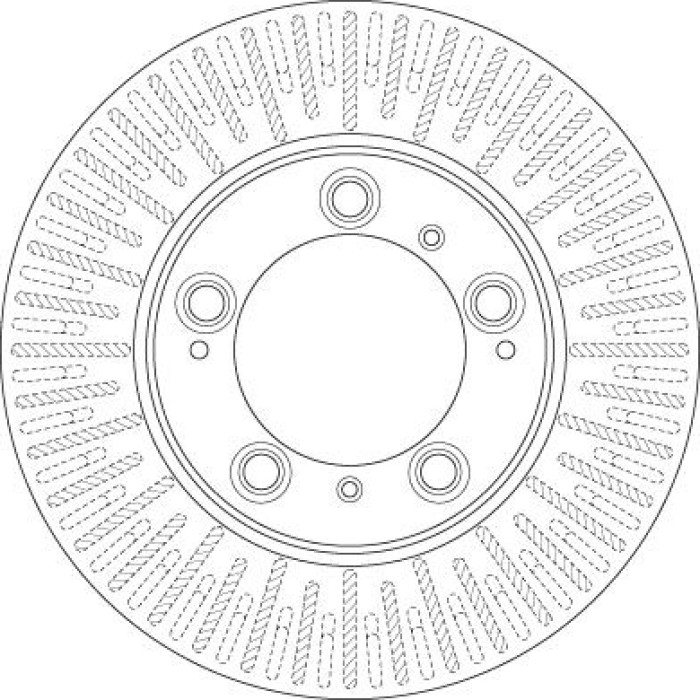 TRW DF6411 Bremsscheibe