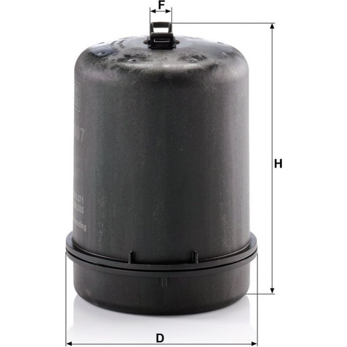 Mann-Filter ZR 9007 Ölfilter