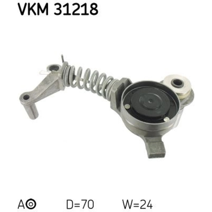 SKF VKM 31218 Spannrolle, Keilrippenriemen SKF VKM 31218 Spannrolle, Keilrippenriemen