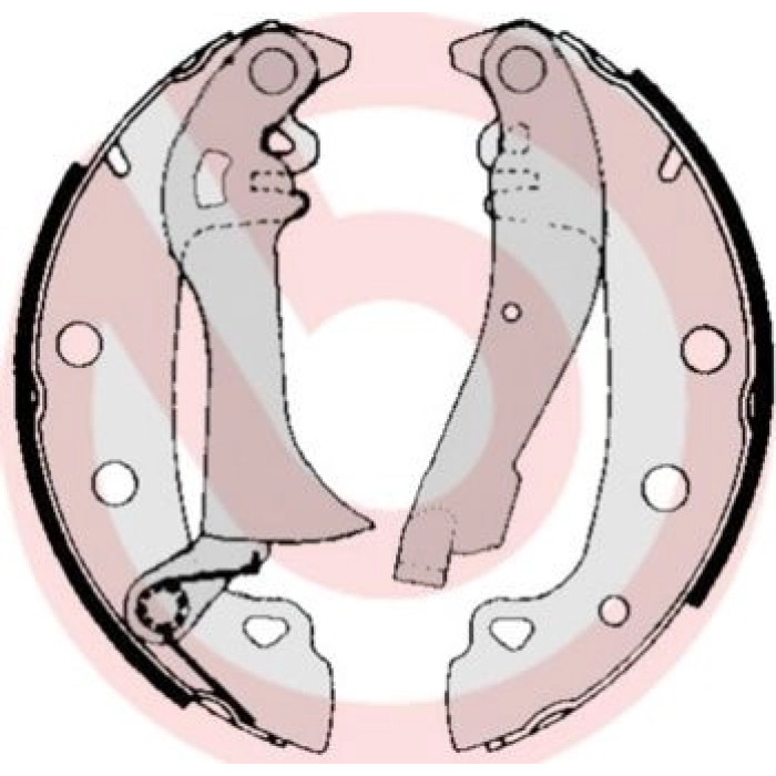 Brembo S 23 503 Bremsbackensatz ESSENTIAL LINE Brembo S 23 503 Bremsbackensatz ESSENTIAL LINE