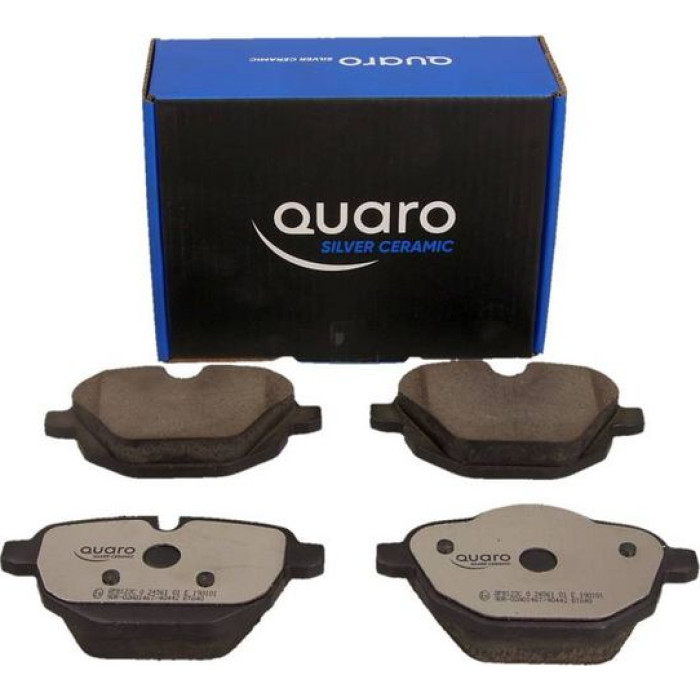 QUARO QP8123C Bremsbelagsatz, Scheibenbremse SILVER CERAMIC QUARO QP8123C Bremsbelagsatz, Scheibenbremse SILVER CERAMIC