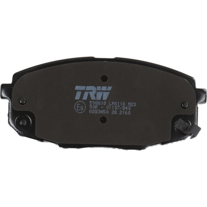 TRW GDB3450 Bremsbelagsatz, Scheibenbremse COTEC TRW GDB3450 Bremsbelagsatz, Scheibenbremse COTEC