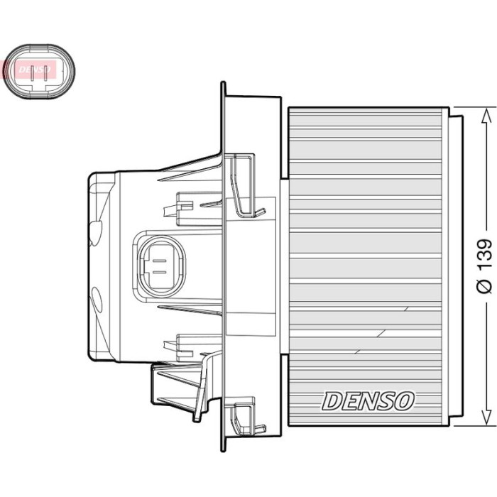 Denso DEA21012 Innenraumgebläse Denso DEA21012 Innenraumgebläse